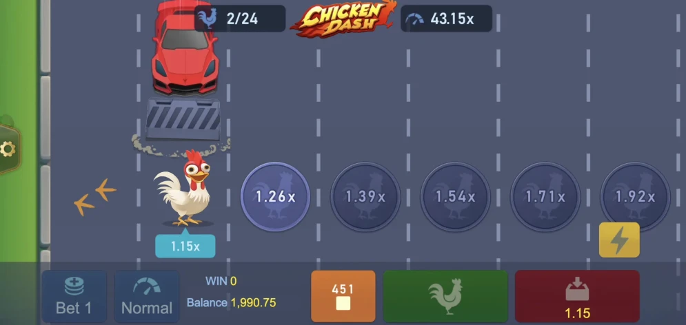 Chicken Dash Slot